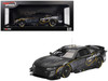 Chevrolet Camaro ZL1 #24 Hendrick Motorsports Test Car Matt Black with Graphics 1/18 Model Car Top Speed TS0559