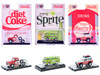Sodas Set of 3 pieces Release 57 Limited Edition to 10000 pieces Worldwide 1/64 Diecast Model Cars M2 Machines 52500-A57