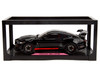 Shelby GT500 Code Red Black with Red Stripes Pink Slips Series 1/18 Diecast Model Car Jada 36385