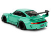 RWB Body Kit Kei Kishi Light Blue Pink Slips Series 1/18 Diecast Model Car Jada 36463