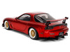Mazda RX7 Type RS FD3S RHD Right Hand Drive Orange Metallic Pink Slips Series 1/18 Diecast Model Car Jada 36471