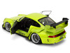 RWB Body Kit Genki Lime Green Pink Slips Series 1/18 Diecast Model Car Jada 36472