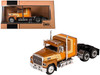1978 Ford LTL 9000 Truck Tractor Brown with Stripes 1/64 Diecast Model IXO Models 64TR011B