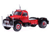 1953 Mack B 61 Truck Tractor Red and Black 1/64 Diecast Model IXO Models 64TR012A