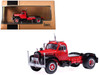 1953 Mack B 61 Truck Tractor Red and Black 1/64 Diecast Model IXO Models 64TR012A