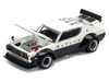 Skyline KPGC110 Kenmeri RHD Right Hand Drive Japan National Police Agency Livery Black and White 1/64 Diecast Model Car Pop Race PR640252