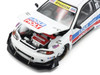 Pandem Civic EG6 RHD Right Hand Drive White with Stripes and Graphics 1/64 Diecast Model Car Pop Race PR640415