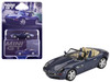 BMW Z8 Alpina Roadster Alpine Blue Metallic Limited Edition 1/64 Diecast Model Car Mini GT MGT01082