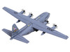 Lockheed C 130H3 Hercules Transport Aircraft 96 7325 120th Airlift Wing Montana Air National Guard United States Air Force Gemini Macs Series 1/400 Diecast Model Airplane GeminiJets GM151