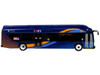 New Flyer Xcelsior Transit Bus MTA New York City Blue with Graphics The Bus & Motorcoach Collection Limited Edition to 504 Pieces Worldwide 1/43 Model Iconic Replicas 43-0602