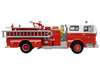 1974 Ward LaFrance Fire Engine San Francisco Fire Department Engine 31 Red with White Top 5 Alarm" Series Limited Edition 1/87 (HO) Diecast Model Iconic Replicas 87-0649