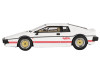 Lotus Esprit Turbo RHD Right Hand Drive White with Red Stripes 007 James Bond For Your Eyes Only 1981 Movie Limited Edition 1/64 Diecast Model Car Mini GT MGT00907-007E