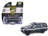 2024 Chevrolet Tahoe Police Pursuit Vehicle Dover Police 100th Anniversary Edition Black with White Stripes Hobby Exclusive Series 1/64 Diecast Model Car Greenlight GL30549