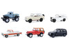 All Terrain Series 17 Set of 6 pieces 1/64 Diecast Model Cars Greenlight 35310SET