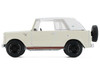1967 International Scout 800 Sportop Cream with Brown Stripes and White Top All Terrain Series 17 1/64 Diecast Model Car Greenlight 35310B