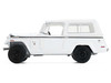 1971 Jeep Jeepster Commando White with Black Stripes All Terrain Series 17 1/64 Diecast Model Car Greenlight 35310C