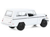 1971 Jeep Jeepster Commando White with Black Stripes All Terrain Series 17 1/64 Diecast Model Car Greenlight 35310C