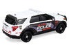 2024 Ford Police Interceptor Utility Canada Military Police White with Graphics Hot Pursuit Canada Special Edition Series 1/64 Diecast Model Car Greenlight 43065E