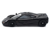 McLaren F1 Jet Black 1/64 Diecast Model Car Pop Race PR640230