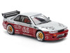 Nissan Pandem S13 RHD Right Hand Drive #66 Moontech Silver and Red Metallic 1/64 Diecast Model Car Pop Race PR640258