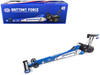 NHRA TFD Top Fuel Dragster #5 Brittany Force HendrickCars com Blue and White 2025 1/24 Diecast Model Auto World AWN044