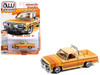 1981 Chevrolet Silverado Fleetside Pickup Truck Cream with Stripes Hobby Exclusive Series 1/64 Diecast Model Car Auto World AWSP191