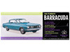 Skill 2 Model Kit 1965 Plymouth Barracuda Craftsman Plus Series 1/25 Scale Model AMT AMT1431M