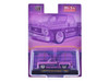 1979 Chevrolet Silverado Stepside Pickup Truck Pink with Purple Top and Graphics Limited Edition to 9350 pieces Worldwide 1/64 Diecast Model Car M2 Machines 31500-MJS89