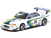 Nissan Skyline GT R R32 Widebody RHD Right Hand Drive #32 Greddy Jonsibal Designworks White with Stripes Global64 Series 1/64 Diecast Model Tarmac Works T64G-061-GDY