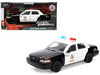 Ford Crown Victoria LAPD Los Angeles Police Department Black and White The Fast and the Furious 2001 Movie Fast & Furious Series 1/32 Diecast Model Car Jada 36357