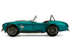 Shelby Cobra 427 MKII Teal Metallic with Gray Stripes Pink Slips Series 1/18 Diecast Model Car Jada 36467