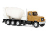 CAT Caterpillar CT681 Concrete Mixer Yellow 1/87 (HO) Diecast Model Diecast Masters 84664CS