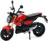 Honda GROM Motorcycle Red 1/12 Diecast Model New Ray 58503A