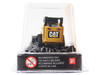 CAT Caterpillar 272C Compact Track Loader with Broom Yellow "Micro-Constructor" Series Diecast Model Diecast Masters 85733CS