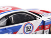 Nissan LB Super Silhouette S15 SILVIA RHD Right Hand Drive #12 GARASIDRIFT White with Red and Blue Graphics 1/18 Model Car Top Speed TS0635