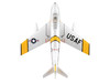 North American F 86E Sabre Fighter Aircraft 51 2752 Colonel George Andrew Davis Jr 4th FIG 334th FIS 1952 United States Air Force Air Power Series 1/72 Diecast Model Hobby Master HA4328