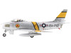 North American F 86E Sabre Fighter Aircraft 51 2752 Colonel George Andrew Davis Jr 4th FIG 334th FIS 1952 United States Air Force Air Power Series 1/72 Diecast Model Hobby Master HA4328