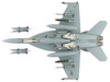 Boeing F A 18F Super Hornet Fighter Aircraft 165875 Green Hornet VX 23 Salty Dogs NAS Patuxent River 2011 United States Navy Air Power Series 1/72 Diecast Model Hobby Master HA5142