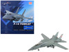 Grumman F 14A Tomcat Fighter Aircraft VF 1 with Optional Decals United States Navy Air Power Series 1/72 Diecast Model Hobby Master HA5260