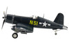 Vought F4U-4 Corsair Aircraft N51 John Glenn VMF-155 China 1945 United States Marine Corps Air Power Series 1/48 Diecast Model Hobby Master HA8227