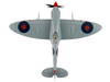Supermarine Spitfire Mk IXc Fighter Aircraft MA466 BQ-S No. 451 Squadron Corsica 1944 Royal Australian Air Force Air Power Series 1/48 Diecast Model Hobby Master HA8328