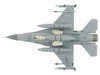 Lockheed F-16D Fighting Falcon Fighter Aircraft 85-1572 Edwards Air Force Base 2024 United States Air Force Air Power Series 1/72 Diecast Model Hobby Master HA38064