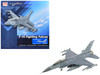 Lockheed F-16D Fighting Falcon Fighter Aircraft 85-1572 Edwards Air Force Base 2024 United States Air Force Air Power Series 1/72 Diecast Model Hobby Master HA38064