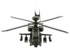 Boeing AH-64E Apache Echo Attack Helicopter ZM714 Middle Wallop 2022 British Army Air Power Series 1/72 Diecast Model Hobby Master HH1220