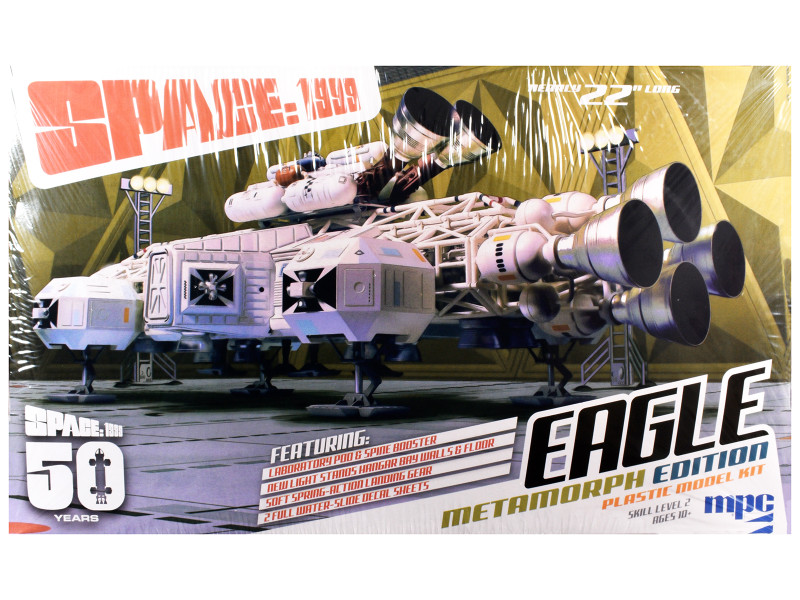 Skill 2 Model Kit Eagle Transporter Metamorph Edition Space 1999 1975 1977 TV Series 1/48 Scale Model MPC MPC1030