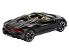 Bugatti W16 Mistral Black with Yellow Interior Limited Edition 1/64 Diecast Model Car Mini GT MGT01058