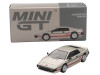 Lotus Esprit Turbo Silver Metallic with Red Stripes Limited Edition 1/64 Diecast Model Car Mini GT MGT01109