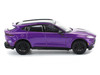 Aston Martin DBX 707 Storm Purple Metallic with Black Top 1/64 Diecast Model Car Pop Race PR640268