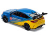 Honda Civic Type R FL5 Spoon Sports Blue and Yellow Tokyo Auto Salon - Hong Kong 2025 1/64 Diecast Model Car Pop Race PR640469