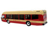 Nova Bus LFS HEV Transit Bus Hamilton Street Railway 150th Anniversary Cream and Red The Bus & Motorcoach Collection Limited Edition to 504 pieces Worldwide 1/87 HO Diecast Model Iconic Replicas 87-0624